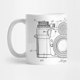 Camera Patent Print Vintage Design 1962 Mug